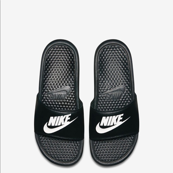 Fur/Bling Nike Slides - Picture 4 of 4